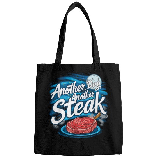 Grilled Steak Gournet Gym Rat Lean Protein Muscle Food Gym Bags