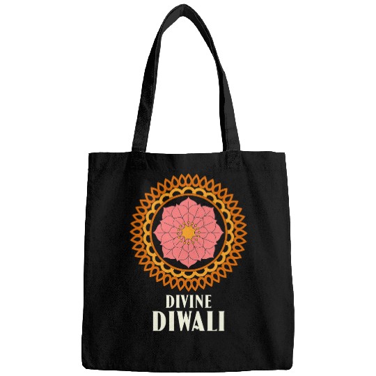 Divine Diwali Hindu festival of lights Bags