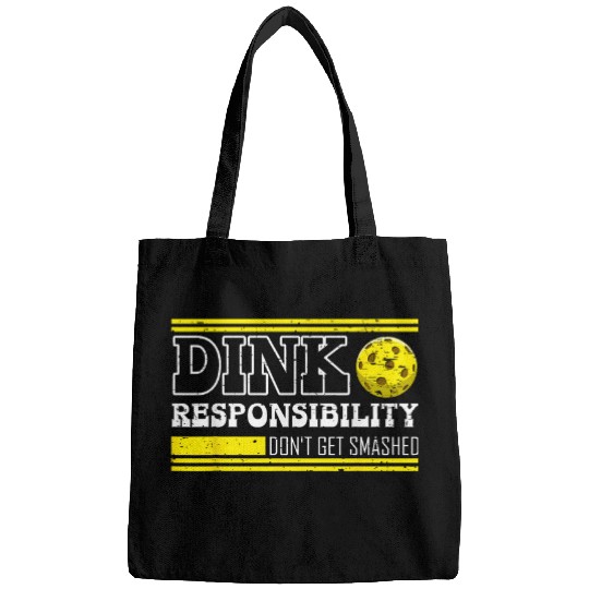 Pickleball Dink Responsibility Retro Pickleball Player Bags
