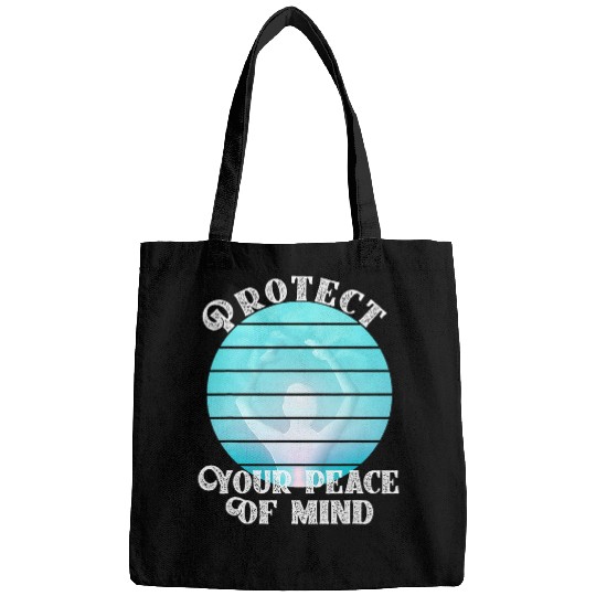 Protect Your Peace of Mind Spiritual Yoga Inspired Zen Bags