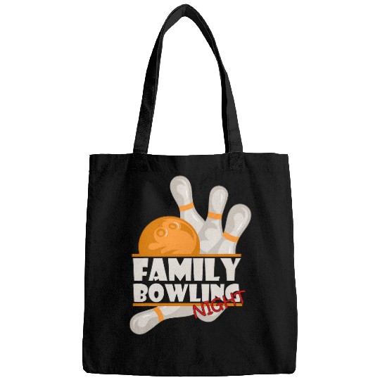Family Bowling Night Bags