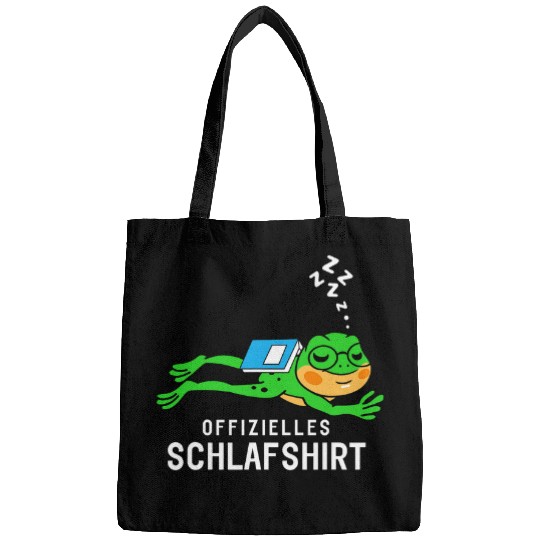 Official Sleep Pyjamas Frog with Book Bags