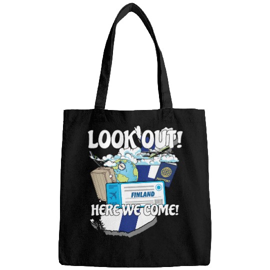 Look Out Finland Here We Come Matching Family Vacation Trip 1 Bags