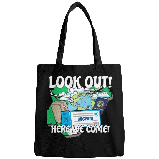 Look Out Nigeria Here We Come Matching Family Vacation Trip Bags