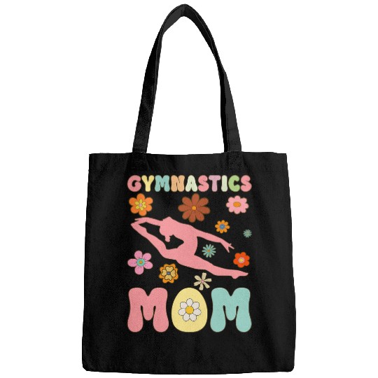 Gymnastics Mom Groovy Gymnast Acrobat Bags