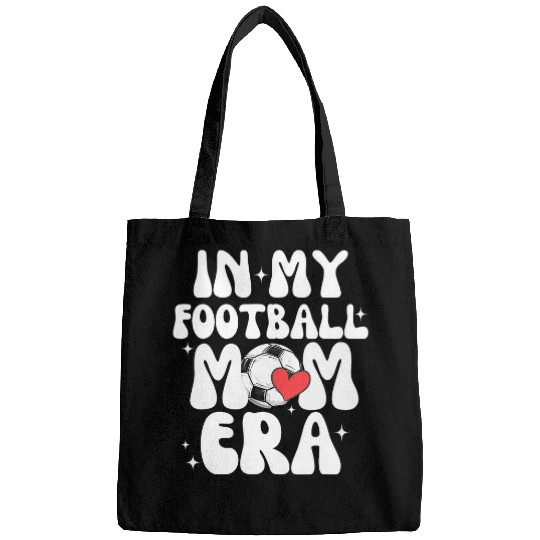 In My Football Mom Era Retro Cheer Funny Trendy Boys Bags