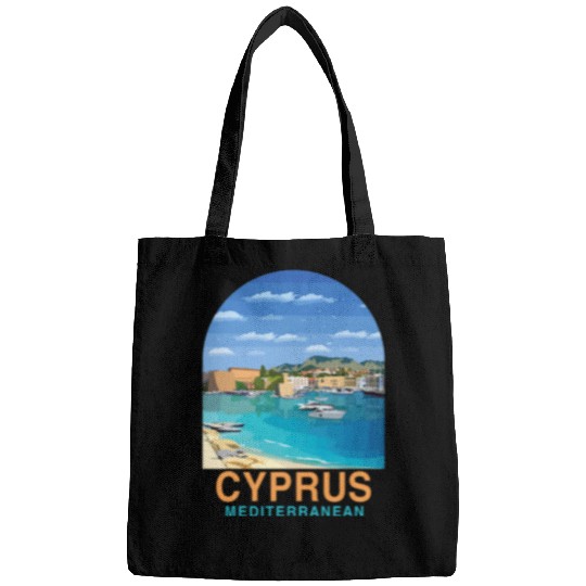 Cyprus Traveling Travel Vacation Trip Cyprus Mediterranean Bags