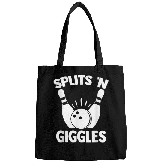 Splits N Giggles Funny Bowling Player Bowler Team Bowling Bags