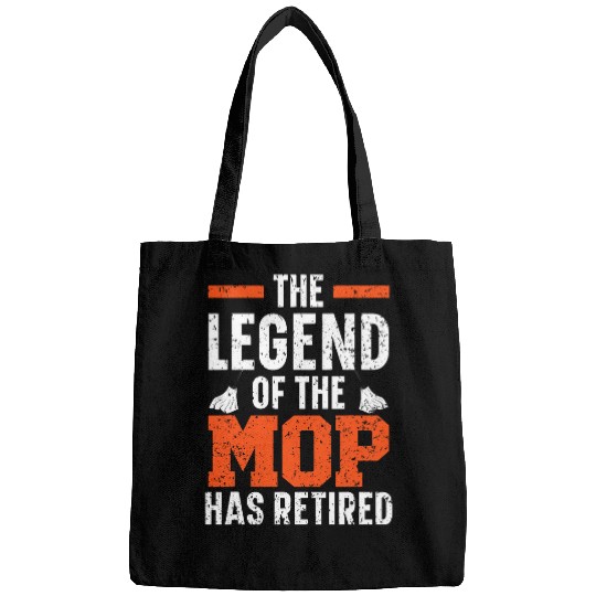 The Legend Of The Mop Has Retired Janitor Custodian 21 Bags