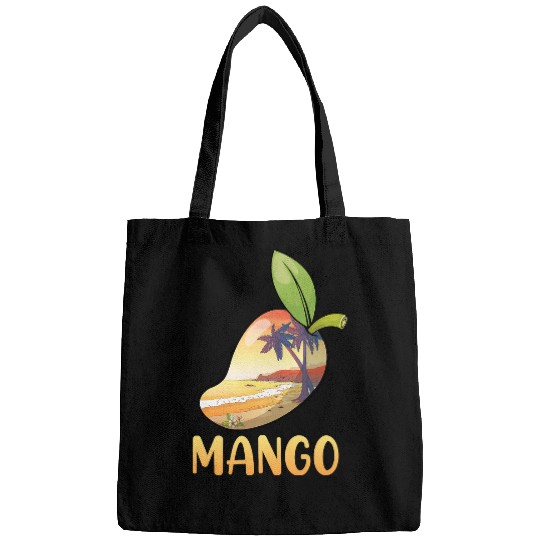 Cute Mango Beach Palm Tree Summer Vacation Kids Men Women Bags