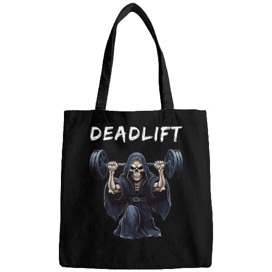 Muscle Deadsslift Grim Reaper Darkness Gains Fitness Bags