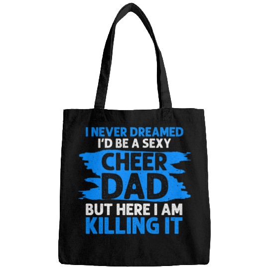 Funny Cheer Dad Gift For Men Cool Sexy Cheerleading Father 6 Bags