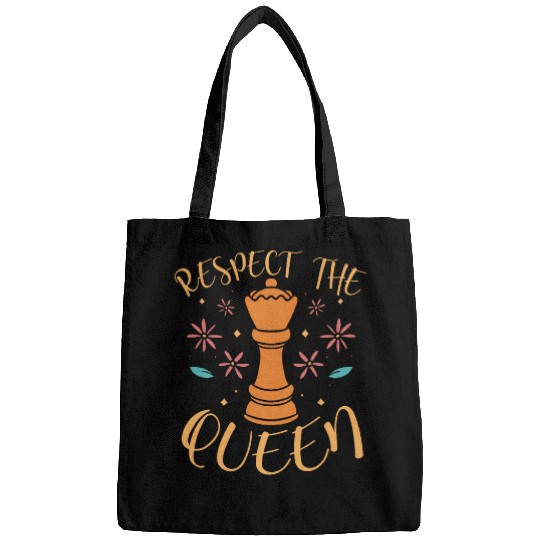 Respect The King Chess Player Board Game Grandmaster Chess Bags