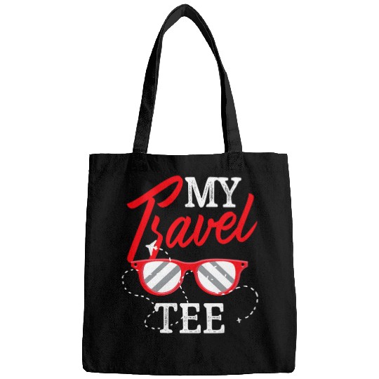 My Travel Tee Traveler Traveling Vacation Road Trip Bags
