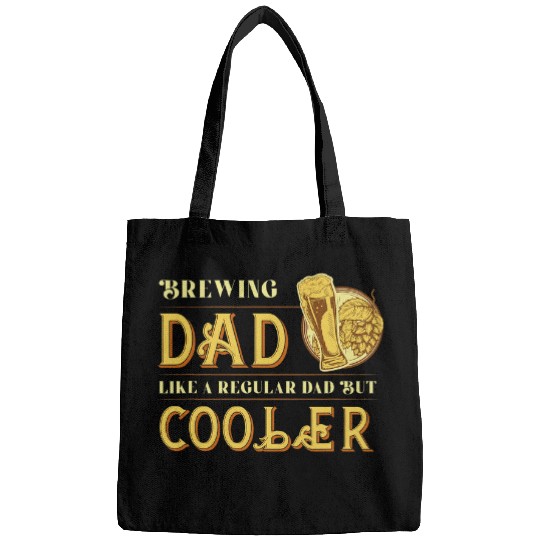 Brewing Dad Like A Regular Dad Cool Liquor Cheers Craft Beer Bags