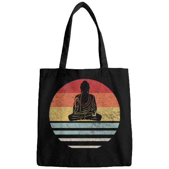 vintagess Retro Buddha Ying And Yang Zen Yoga Bags