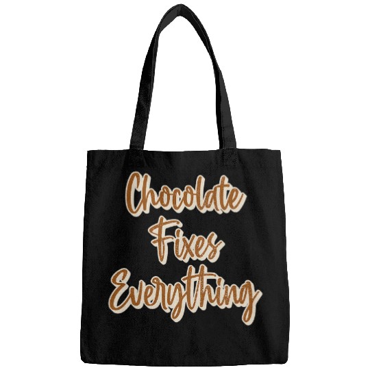 I Love Chocolate Fixes Everything vintages Chocolate Gifts Bags