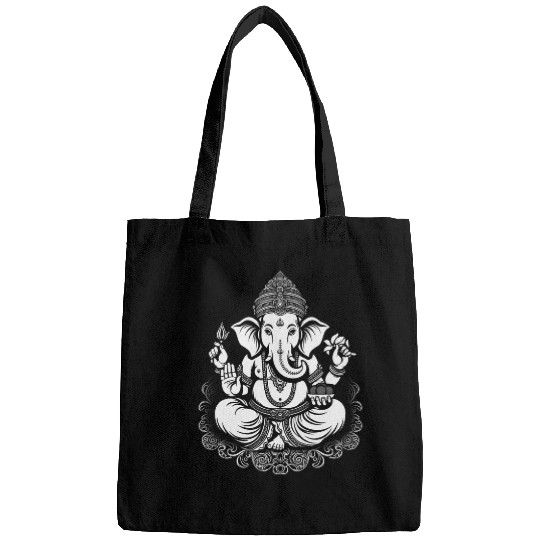 Ganesha Hindu God Spiritual Elephant Meditation Chakra Yoga 1 Bags
