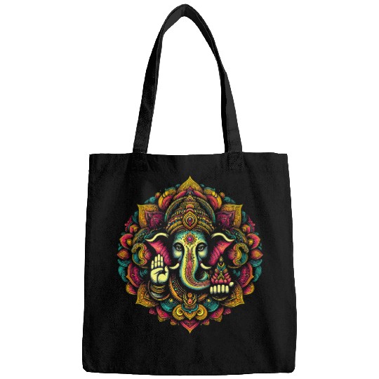 Ganesh Symbol Yoga Hindu Elephant God Ganesha Puja 53 Bags