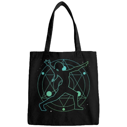 Spiritual Meditation Yogi Sacred Geometry Buddhism Yoga Bags