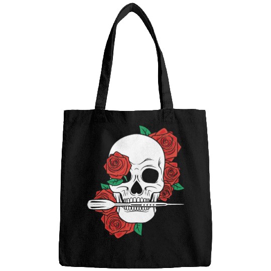 Skull Rose Darts Player Arrow Dartboard Dart Team Throwing Bags
