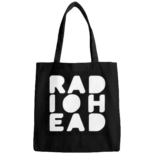 Radiohead Solid Black Bags
