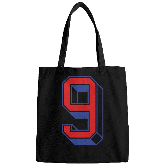Vintage Jersey number 9 Bags