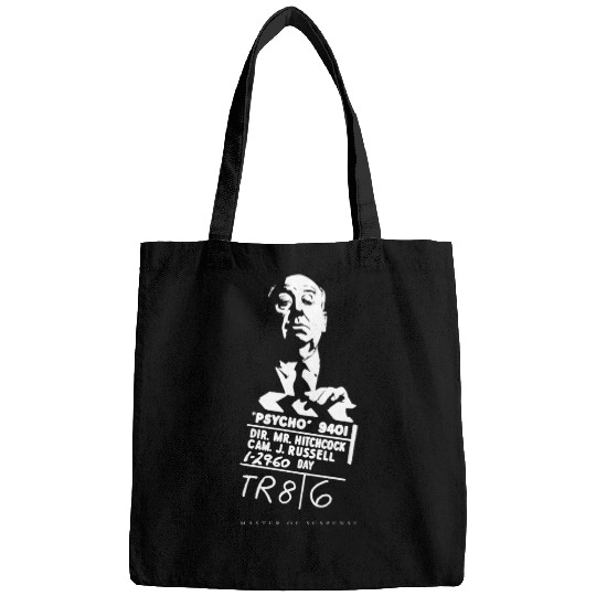 Alfred Hitchcock Master of Suspense Movie Psycho Bags