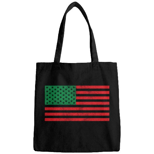 African American Flag Bags