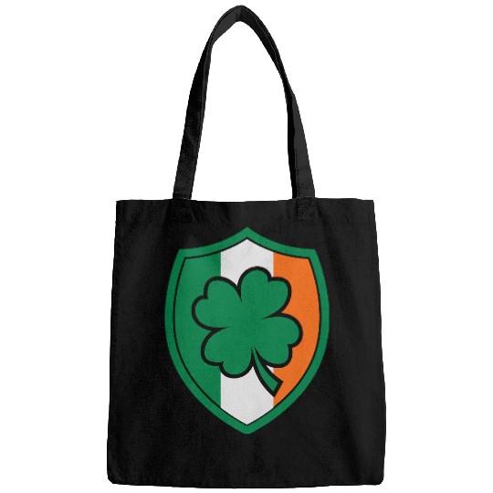 Ireland Flag - Irish - Ire -St Patricks day-Clover Bags