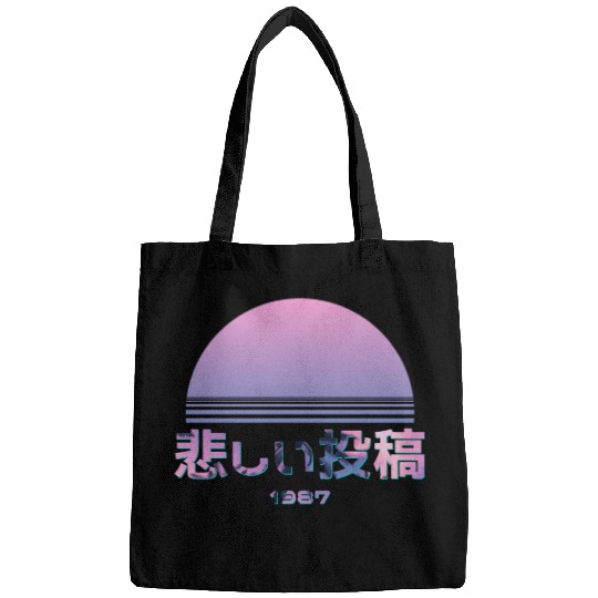 SAD POST 1987 Vaporwave Bags Bags