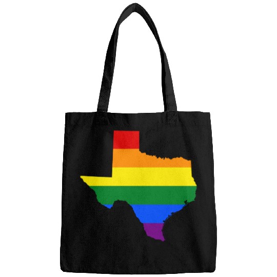 Texas Gay Pride Rainbow Flag LGBT Bags