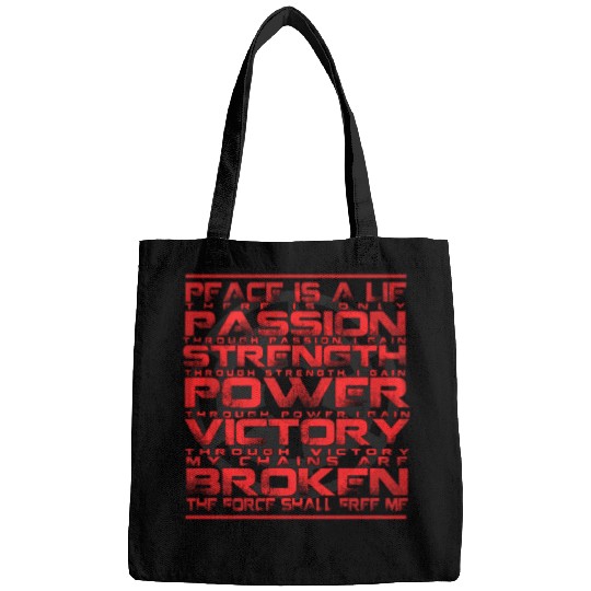 The force - The force shall free me star wars Bags