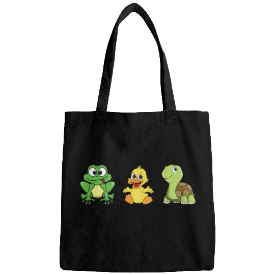 Frog Ducklings Duck Turtle Bags