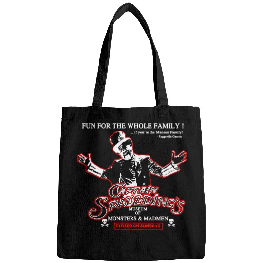 Captain Spaulding - Museum of monsters and madme Bags