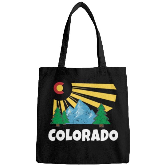 Native Colorado Gifts CO State Flag Sunrise Bags