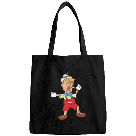 Trump Lying Pinocchio Bags