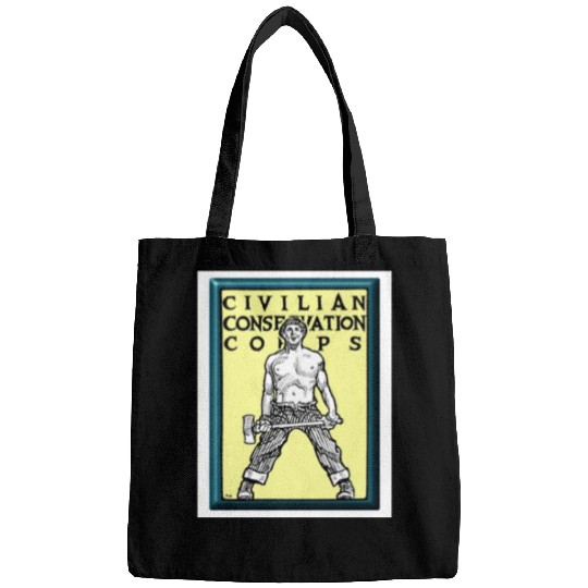 Civilian Conservation Corps Bags Woodman ship 1940s CCC Gift Bags