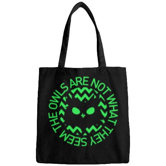 OWLS ARE NOT WHAT THEY SEEM OWLS TWIN PEAKS INSPIR Bags