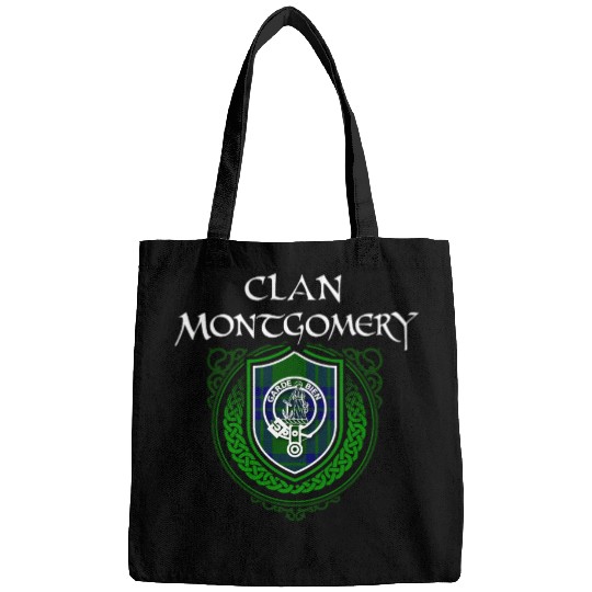 Montgomery Surname Scottish Clan Tartan Crest Badg Bags