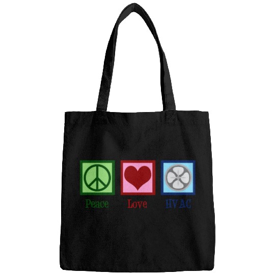 Peace Love HVAC Bags