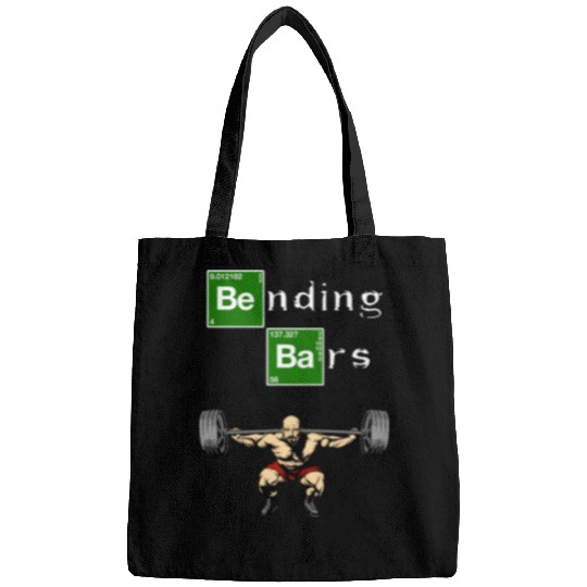 Bending Bars Walter White Gym Motivation Bags