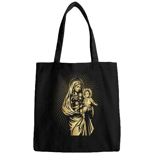 BLESSED VIRGIN MARY AND BABY JESUS Bags