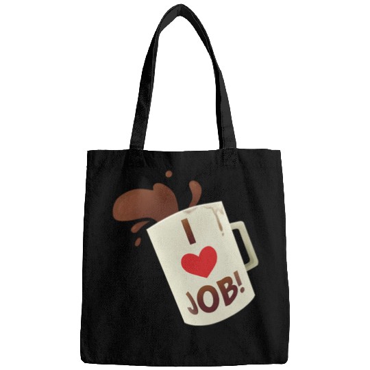 i heart job coffee mug job simulator i love job Bags