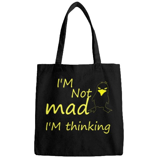 I'm Not Mad I'm Thinking Cute Angry Bird Bags