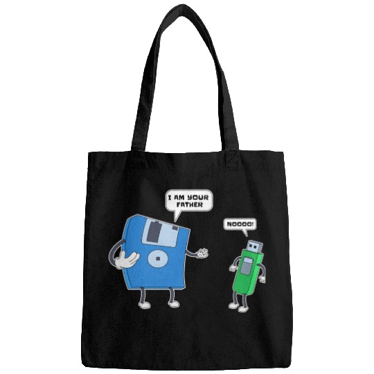 Computer Engineering Father & Son Floppy Disk Gift Bags
