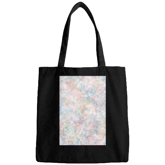 Multicolor Pastel Rainbow Marble Pattern Bags