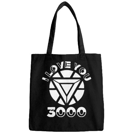 I love you 3000 I am Iron Man marvel film supernat Bags