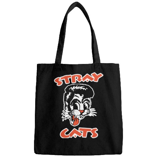 STRAY CATS Rockabilly Cool Cat Tattoo Bags