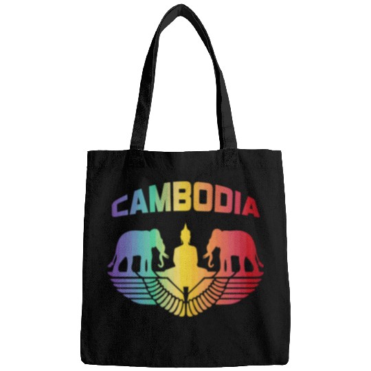 Cambodia Elephants with Buddha / Gift Bags